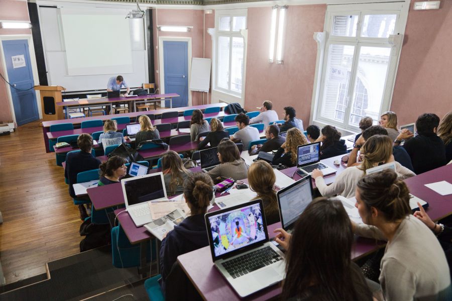 Les locaux de l'ISG_Amphi