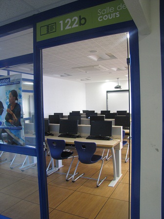 Salle informatique CFA Stephenson