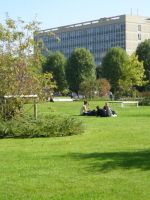 photo Pelouse du Campus de l'universit Paris Ouest Nanterre La Dfense